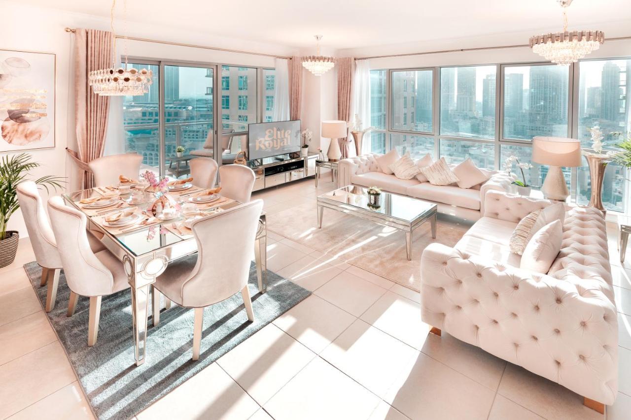 Elite Royal Apartment - Full Burj Khalifa & Fountain View - Ruby Dubai Exterior foto