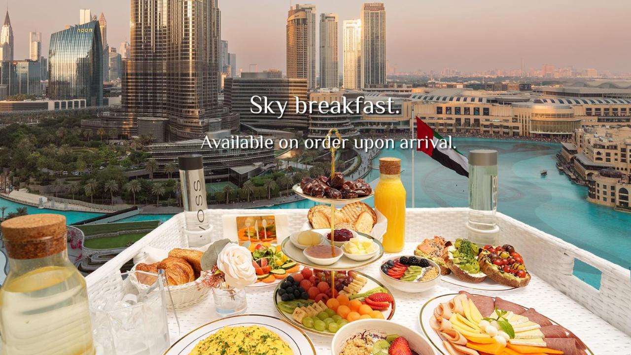 Elite Royal Apartment - Full Burj Khalifa & Fountain View - Ruby Dubai Exterior foto